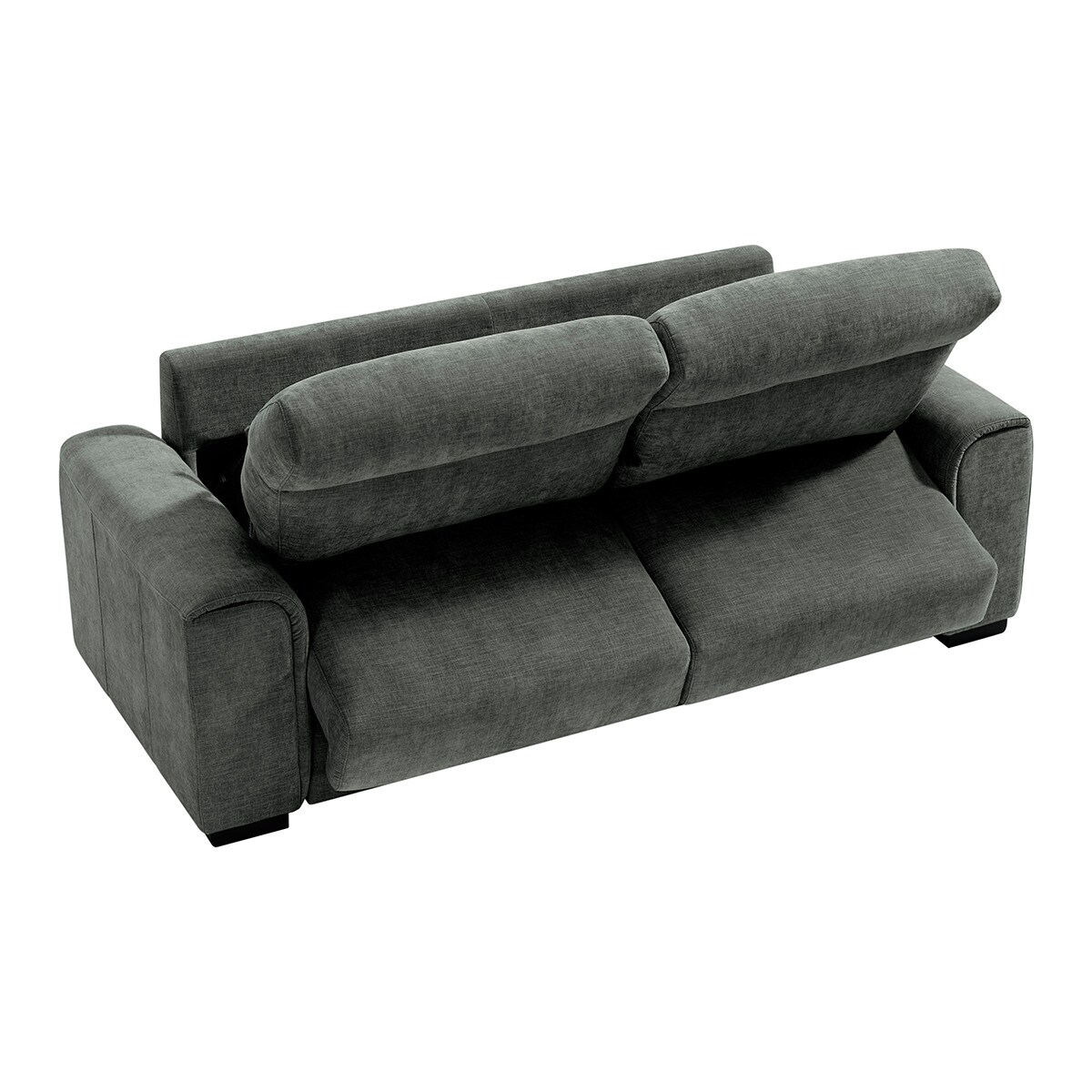 Sofá cama de 4 plazas Ródano El Corte Inglés - Gris ceniza Gris ceniza-5