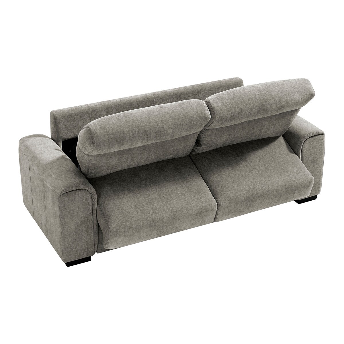 Sofá cama de 3 plazas Ródano El Corte Inglés - Cemento Cama 120 cm Cemento-5