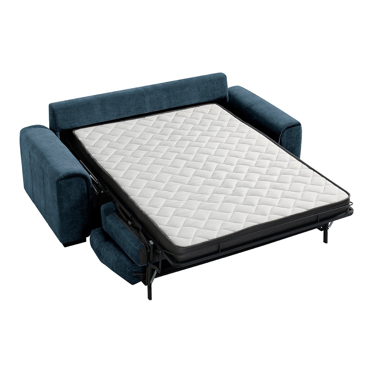 Sofá cama de 3 plazas Ródano El Corte Inglés - Azul Océano Cama 120 cm Azul Océano-7