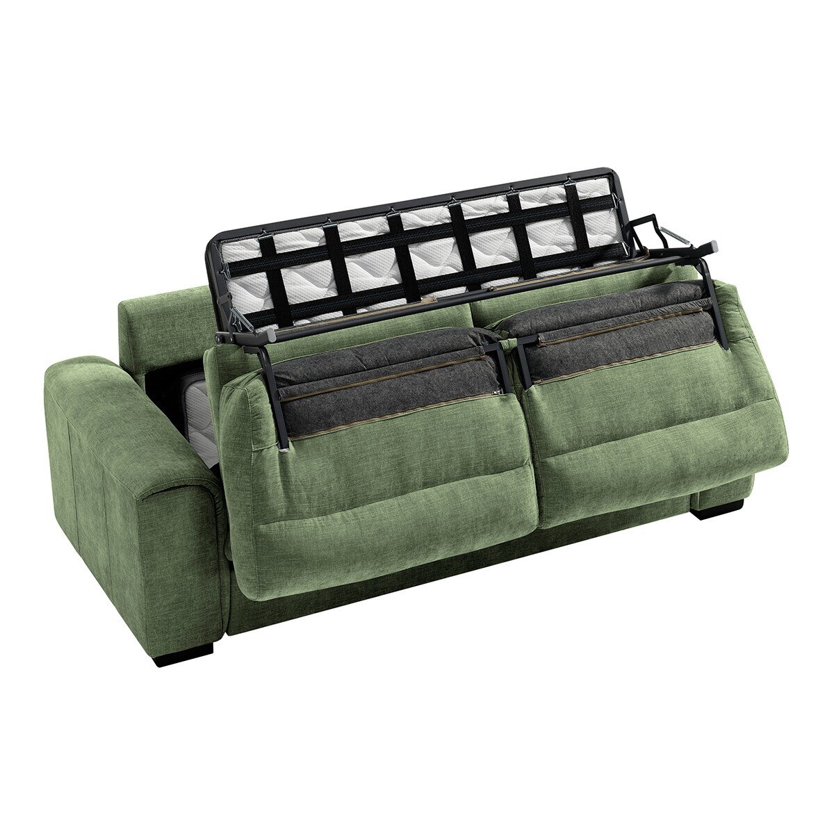 Sofá cama de 4 plazas Ródano El Corte Inglés - Verde Verde-6