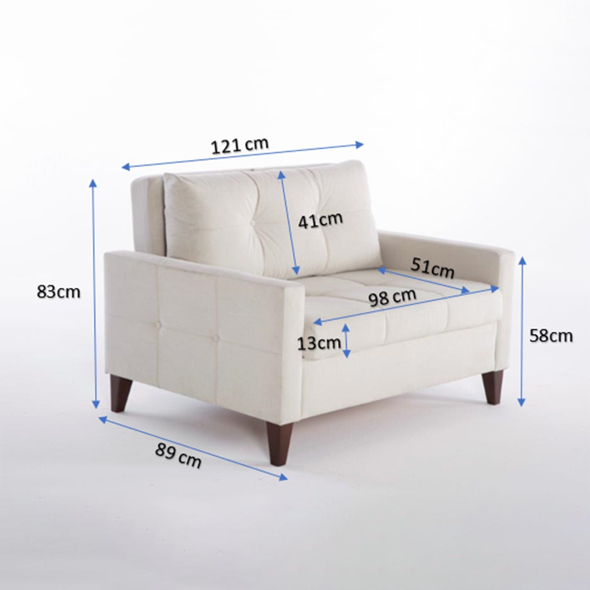  Poltrona-Cama Brest Branco-8