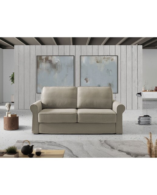 Sofá cama Robin El Corte Inglés - Beige Cama 120 cm Beige-9
