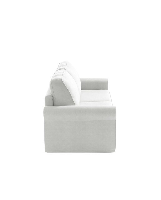 Sofá cama Robin El Corte Inglés - Blanco Cama 120 cm Blanco-3