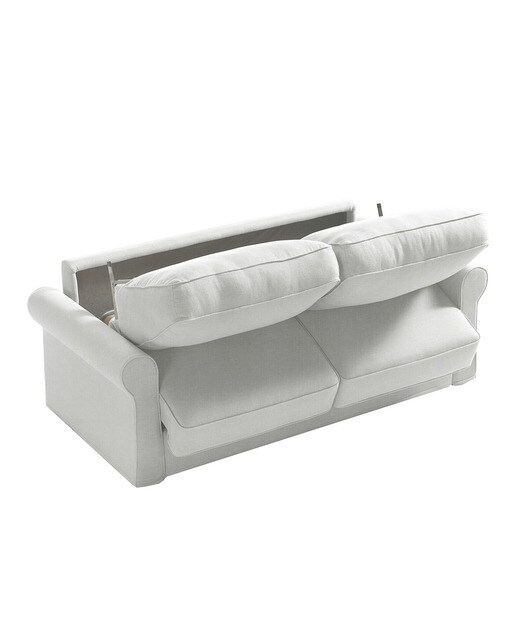 Sofá cama Robin El Corte Inglés - Blanco Cama 120 cm Blanco-5