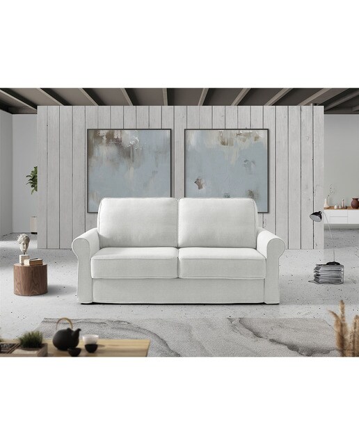 Sofá cama Robin El Corte Inglés - Blanco Cama 120 cm Blanco-9