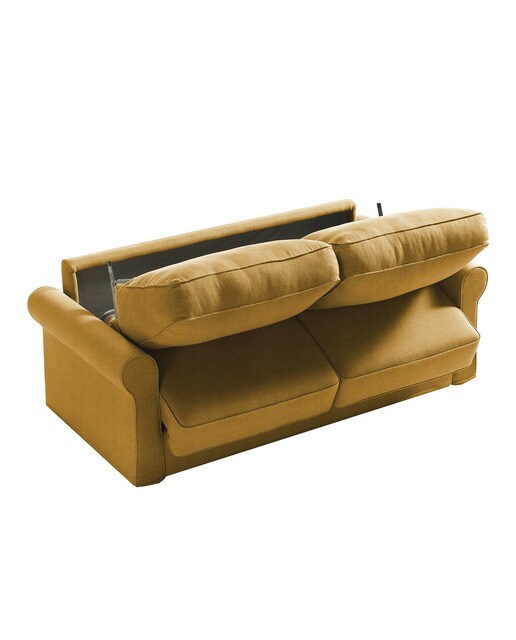 Sofá cama Robin El Corte Inglés - Ocre Cama 120 cm Ocre-5