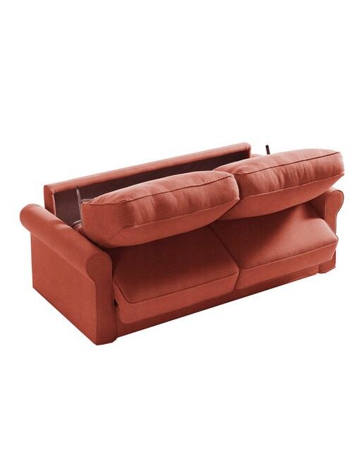 Sofá cama Robin El Corte Inglés - Coral Cama 120 cm Coral-5