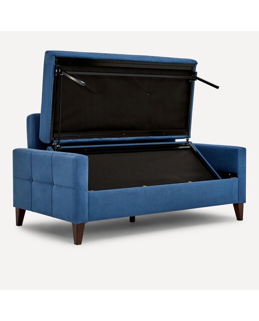 Sofá cama de 2 plazas Brest El Corte Inglés - Azul Azul-5
