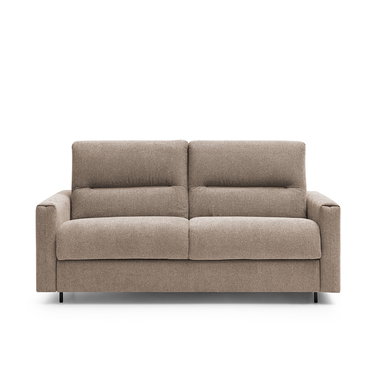 Sofá cama mezcla algodón Ross El Corte Inglés - Tostado Cama 120 cm Tostado-1