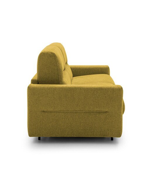 Sofá cama mezcla algodón Ross El Corte Inglés - Ocre Cama 120 cm Ocre-3