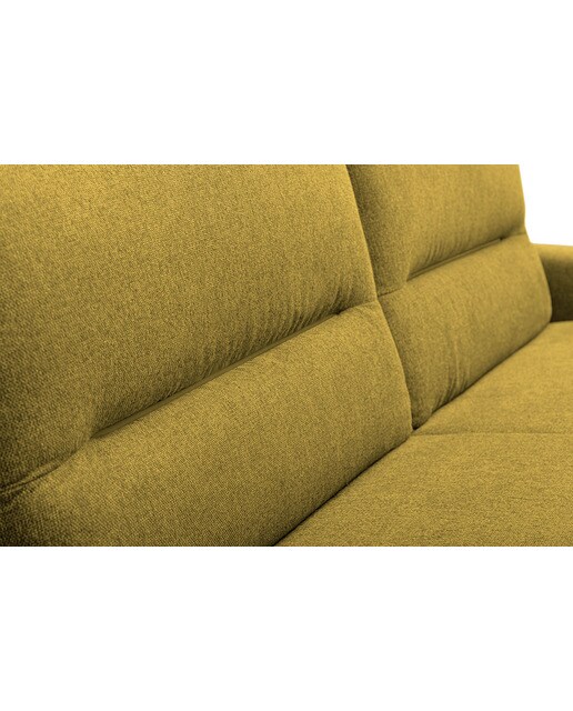 Sofá cama mezcla algodón Ross El Corte Inglés - Ocre Cama 120 cm Ocre-5