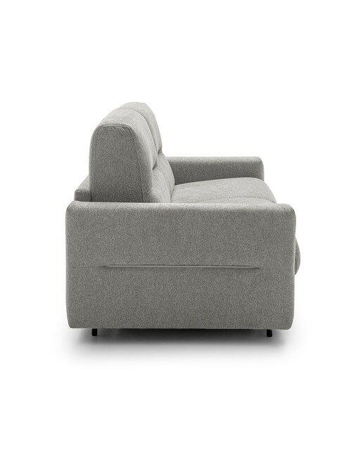Sofá-Cama em Mistura de Algodão Ross Cinzento-pérola-3