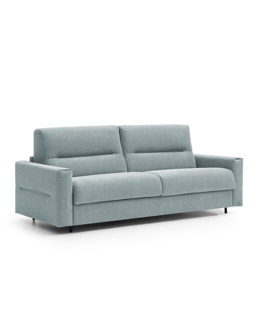 Sofá cama Ross El Corte Inglés - Gris / Azul Cama 120 cm Gris / Azul-2