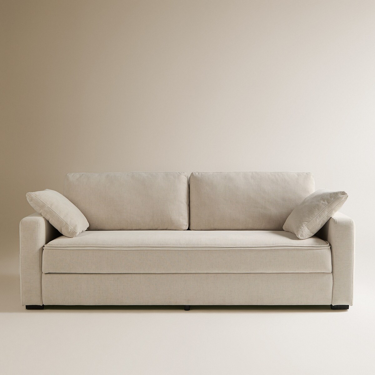 Sofá-Cama de 3 Lugares Adur Cru-2