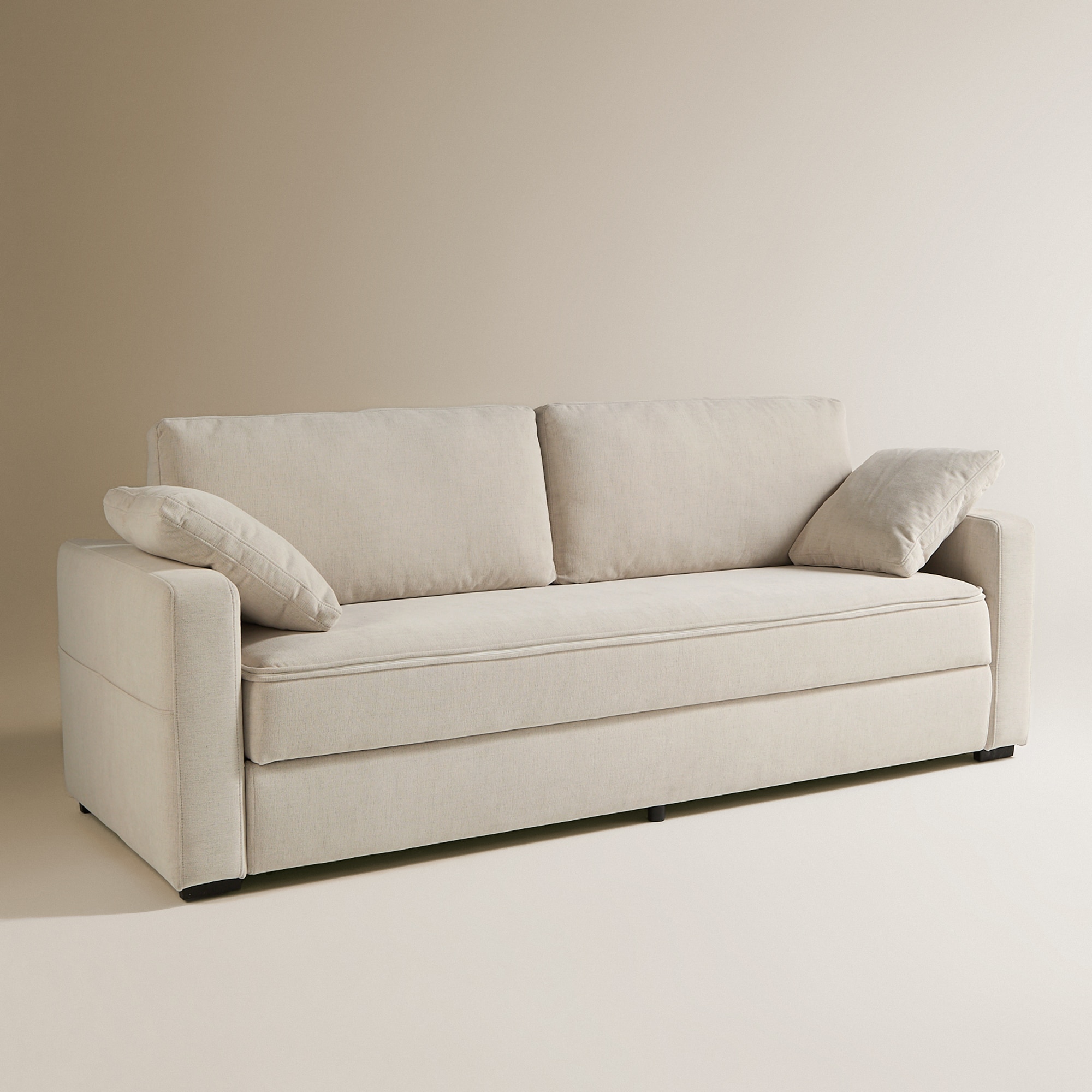 Sofá-Cama de 3 Lugares Adur Cru-3
