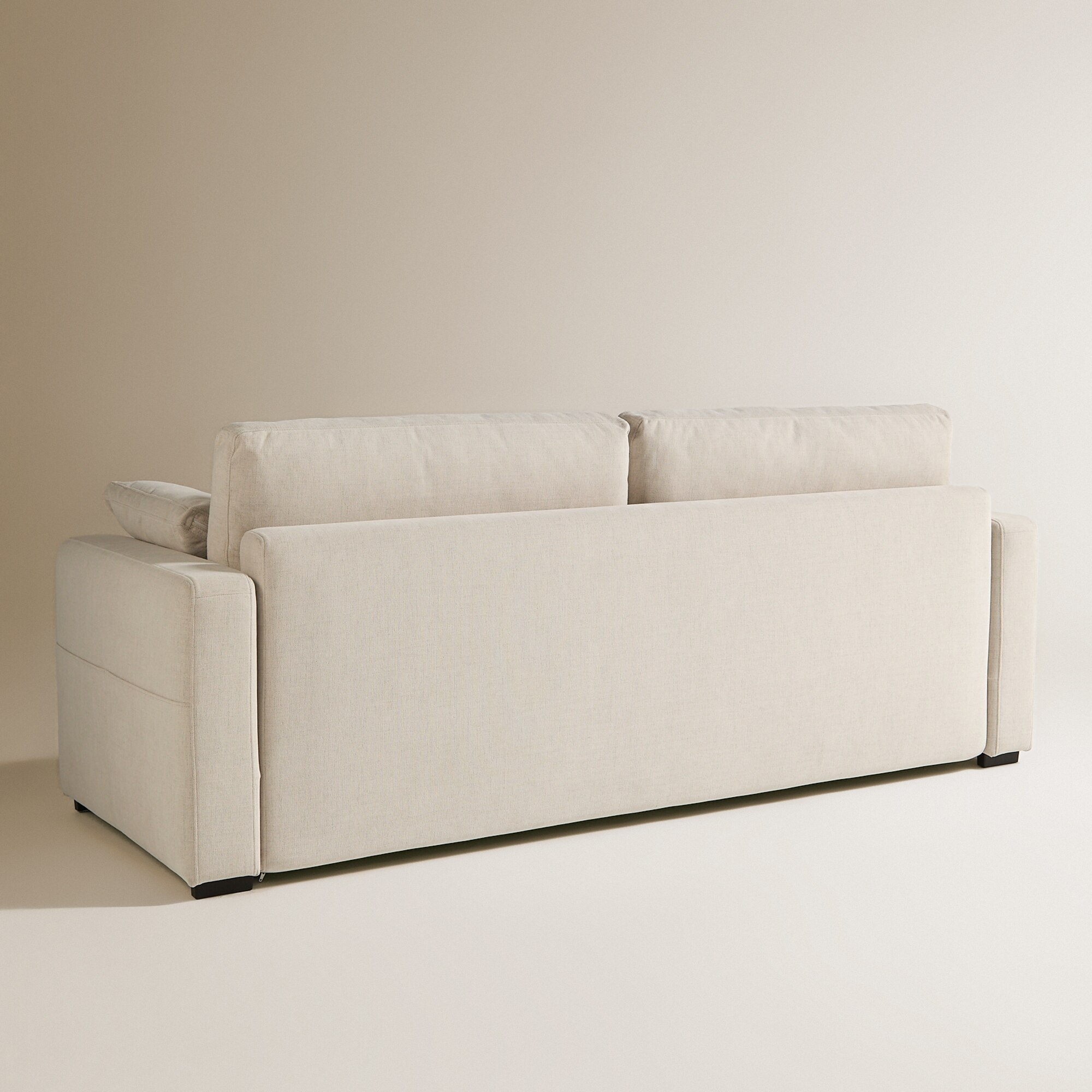 Sofá-Cama de 3 Lugares Adur Cru-8