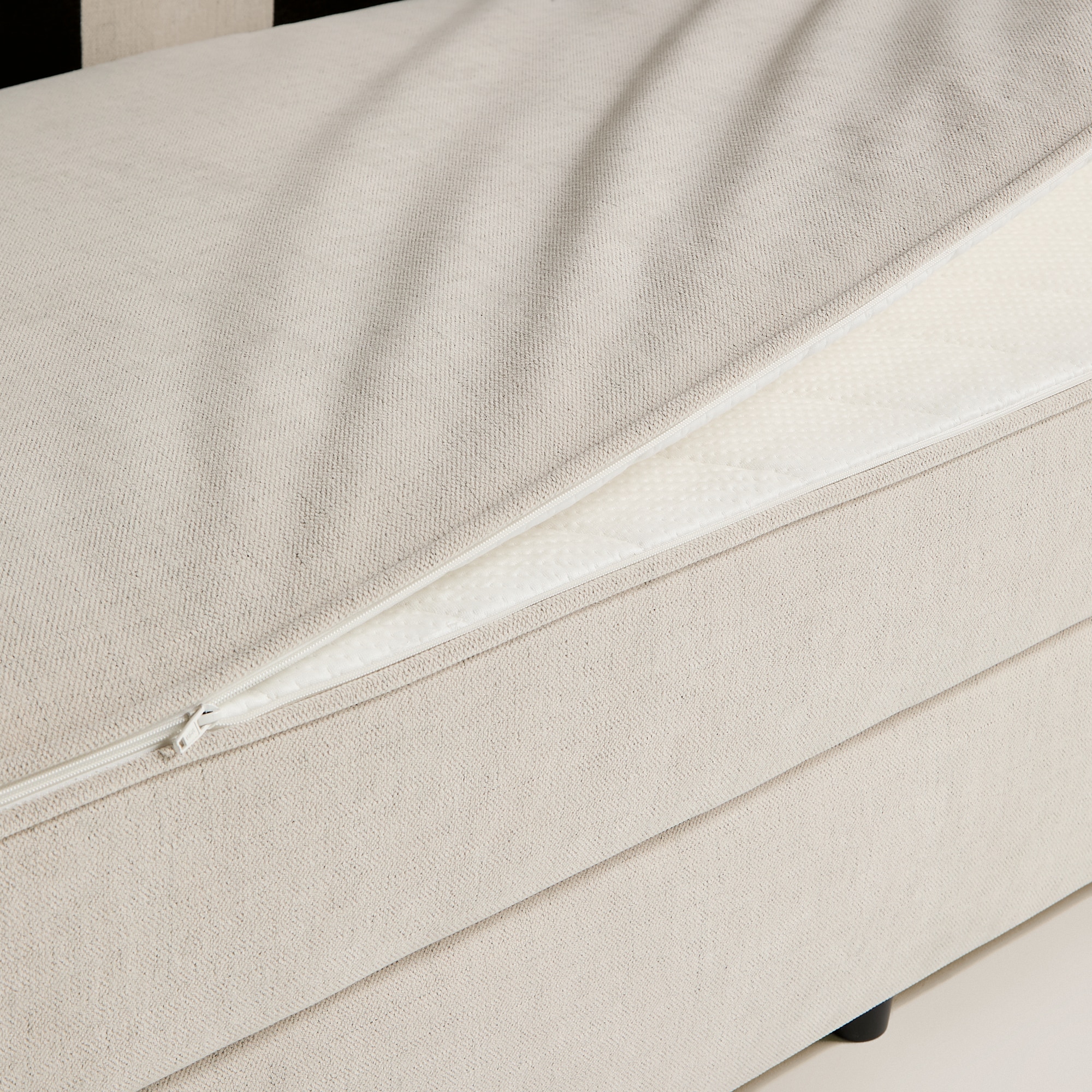 Sofá-Cama de 3 Lugares Adur Cru-10
