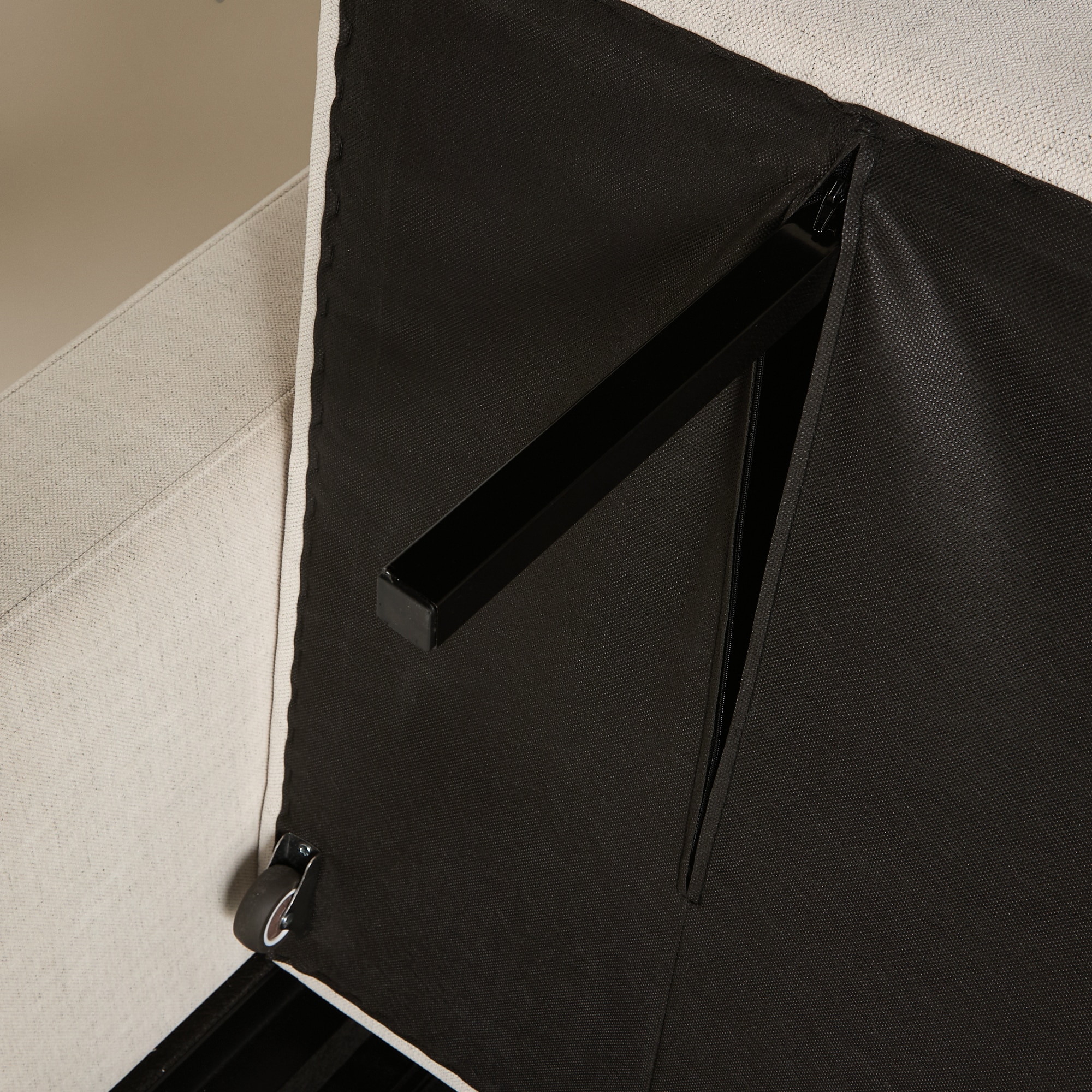 Sofá-Cama de 3 Lugares Adur Cru-11