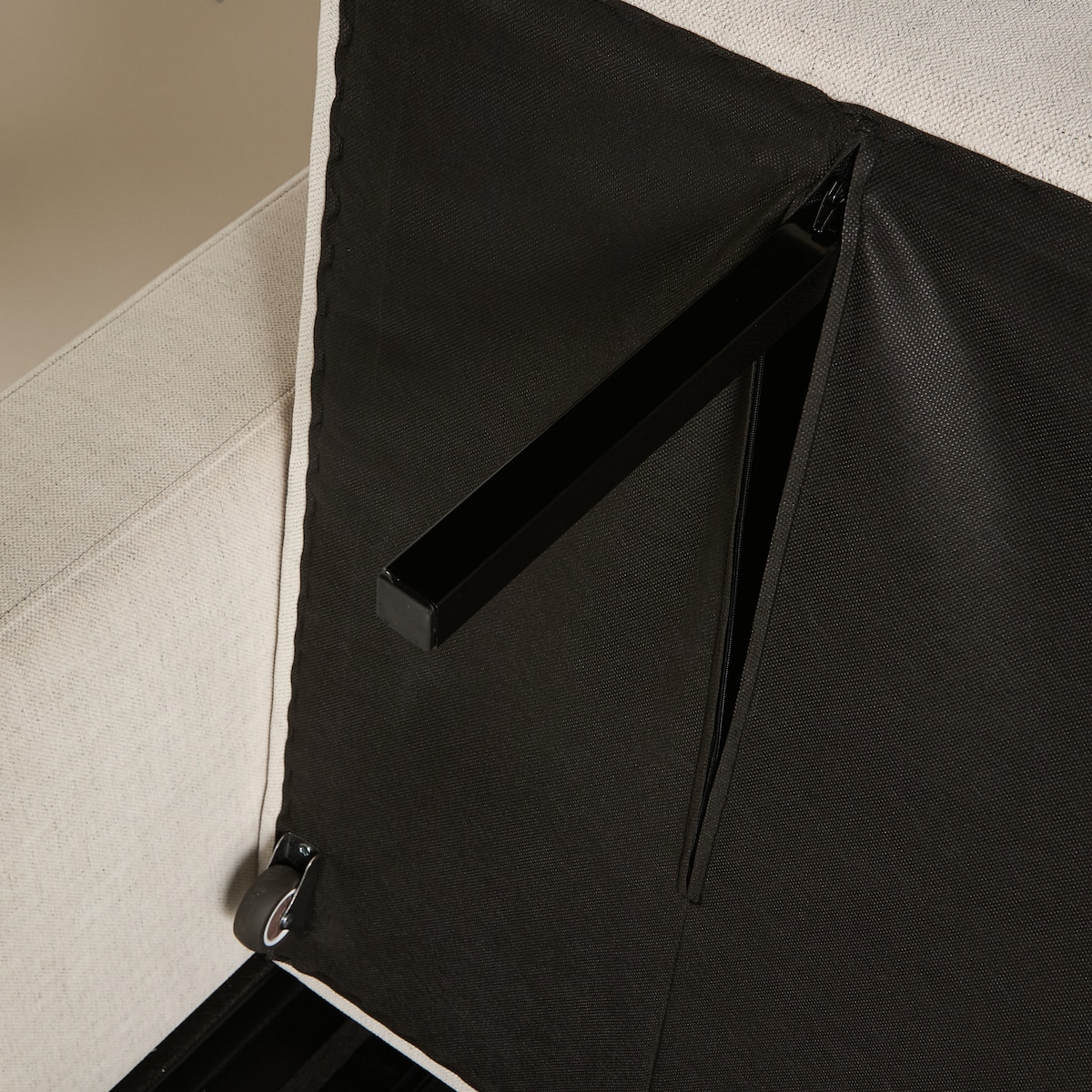 Sofá-Cama de 3 Lugares Adur Cru-11