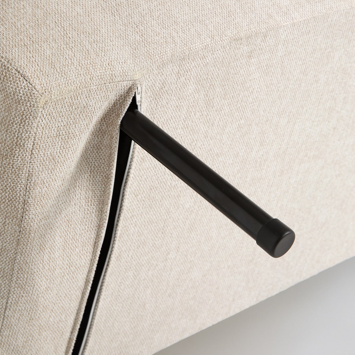 Sofá-Cama de 3 Lugares Nera Bege-7