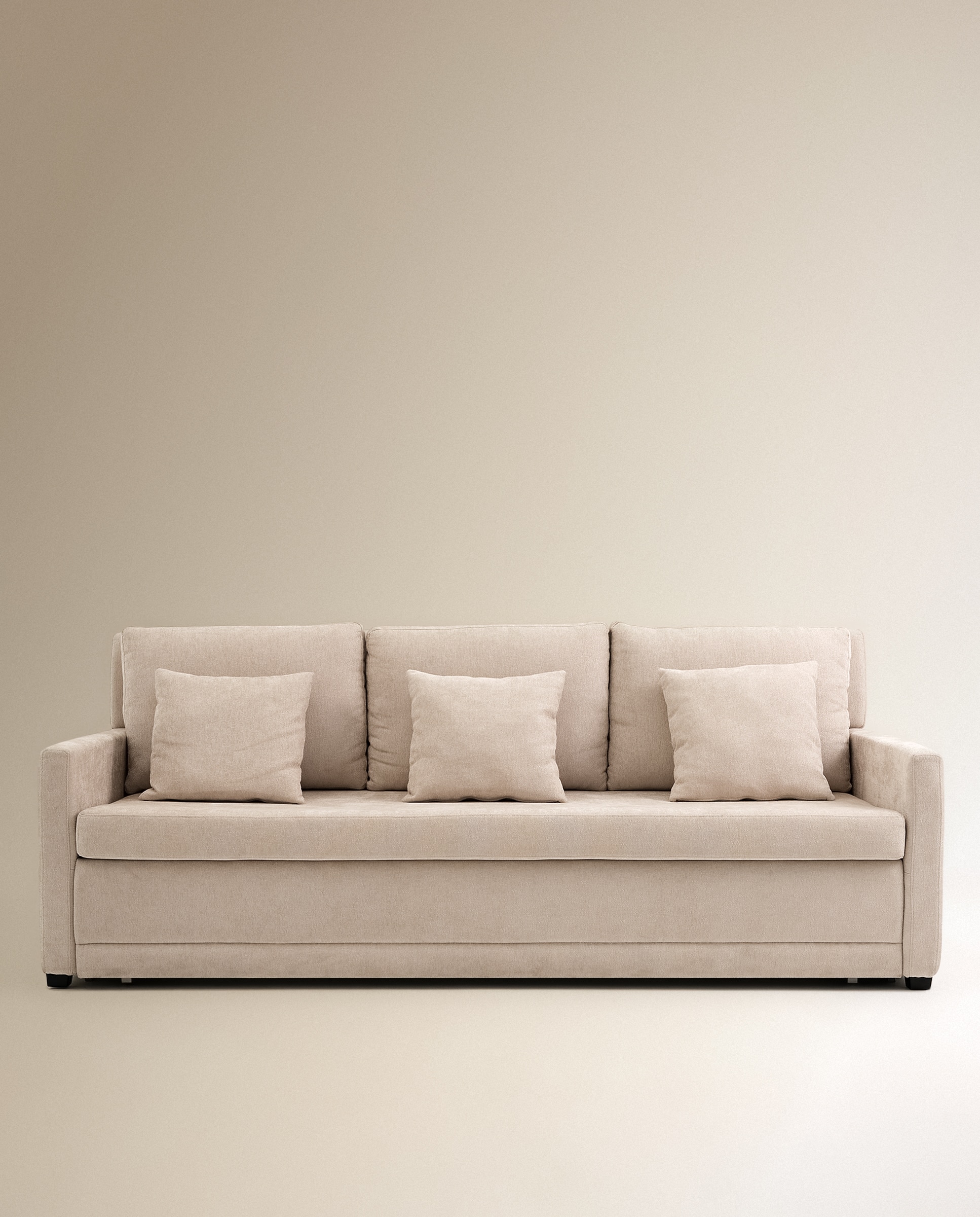 Sofá-cama de 3 Lugares Cinema Cinzento-pérola-4