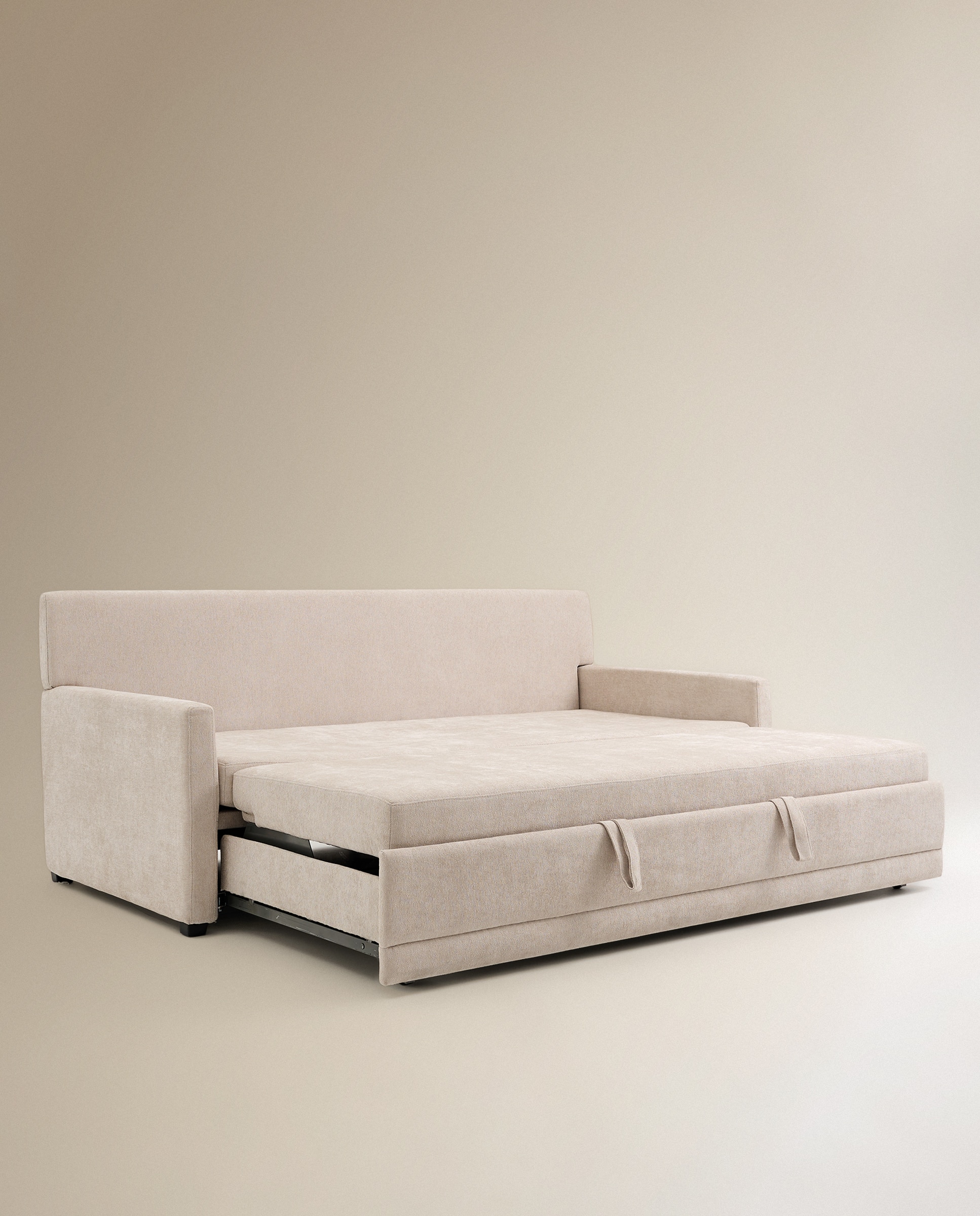 Sofá-cama de 3 Lugares Cinema Cinzento-pérola-7