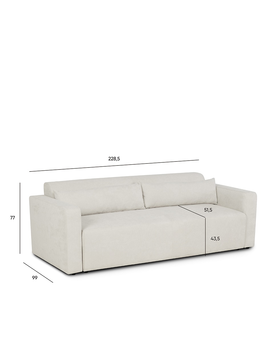 Sofá Cama Cru-9