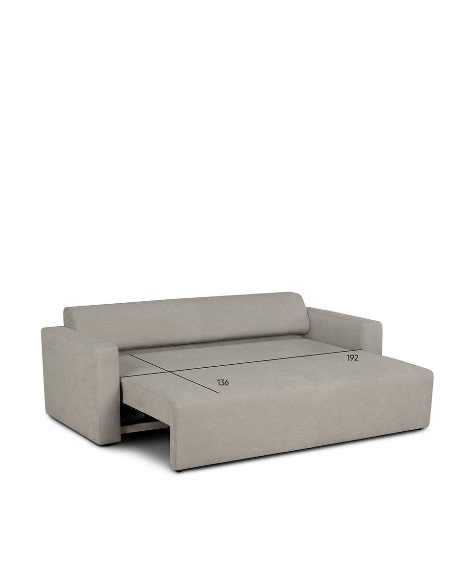 Imagen 10 de Sofá cama de 3 plazas Copenhague - Tostado Tostado