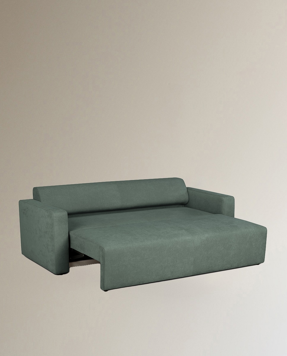 Imagen 4 de Sofá cama de 3 plazas Copenhague - Verde Verde