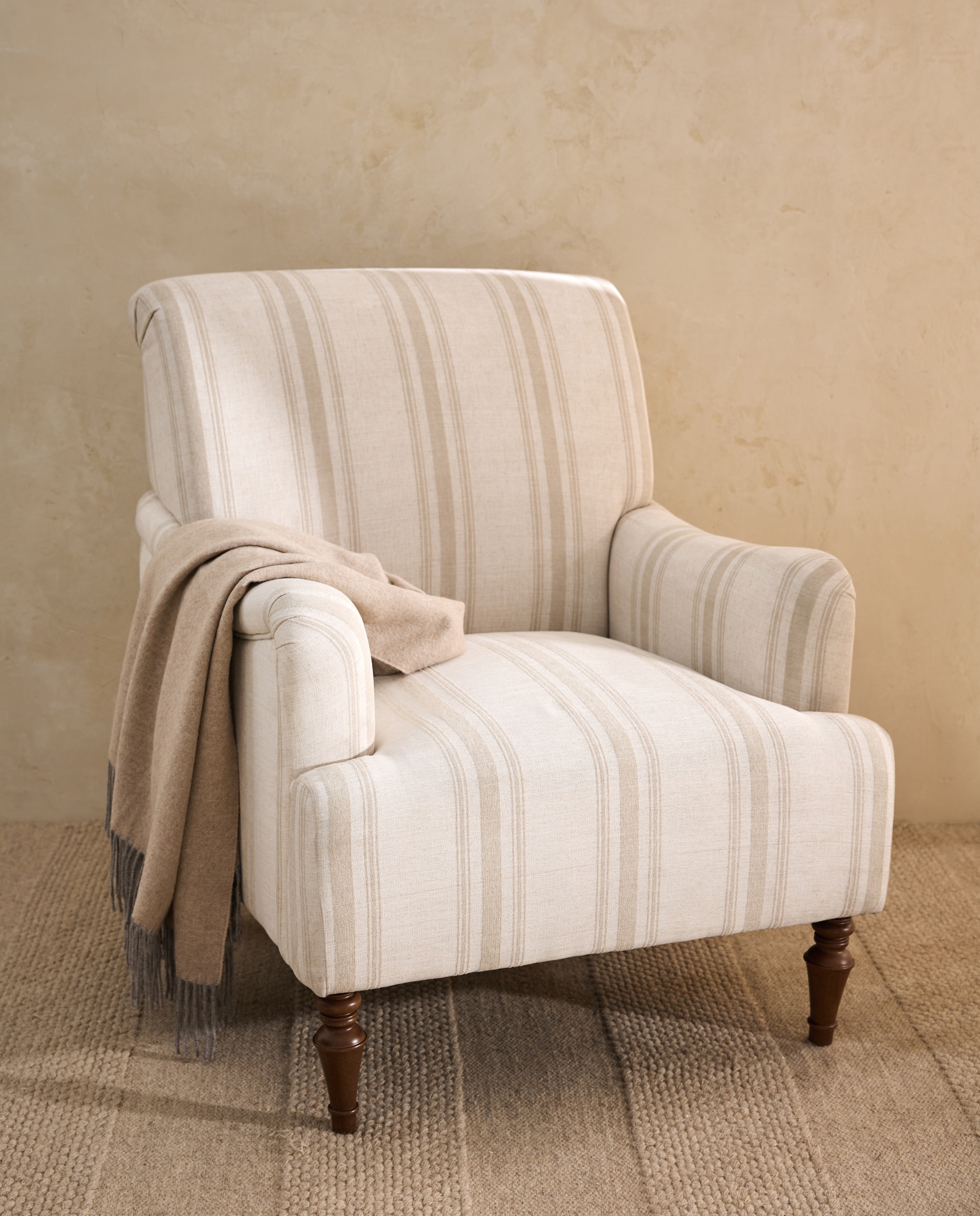Butaca tapizada Reims - Beige Beige-1
