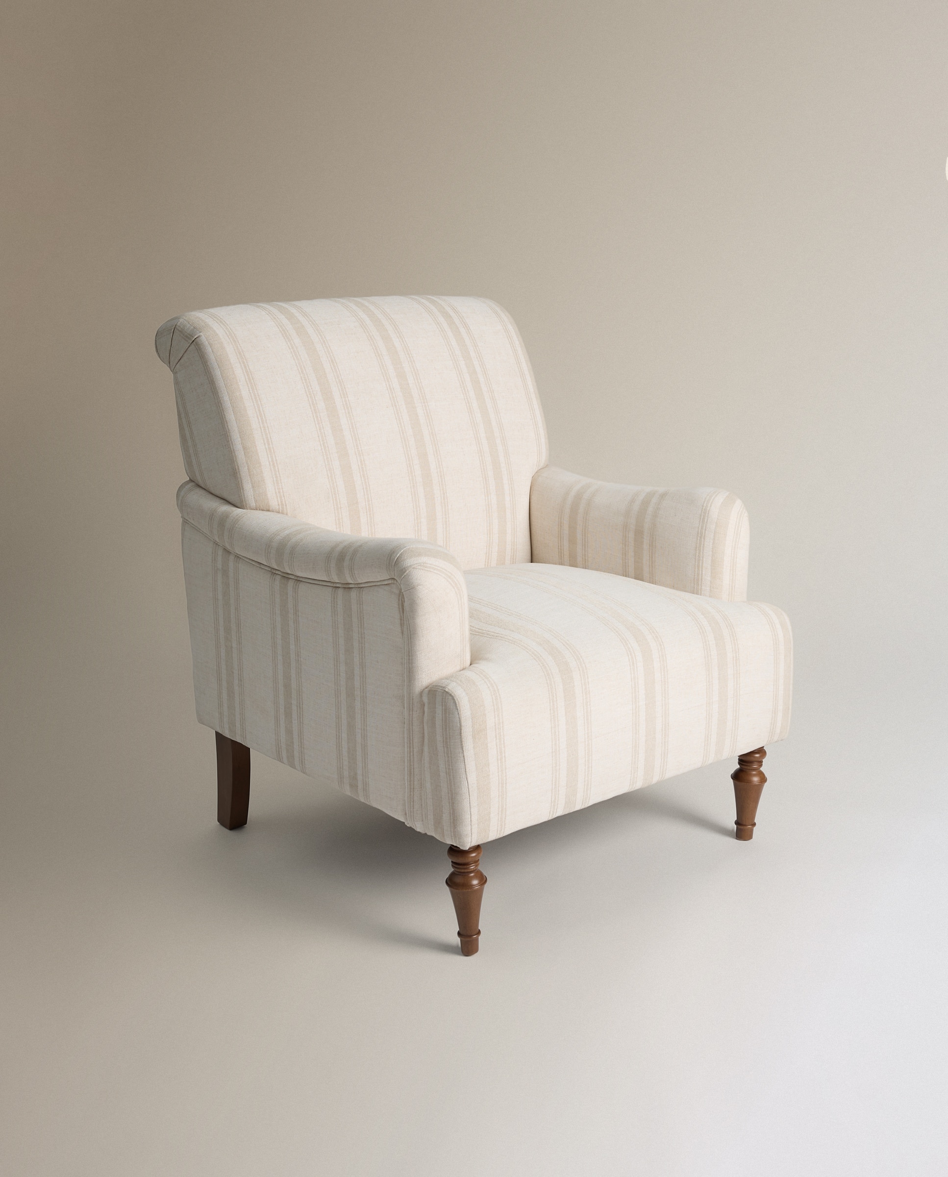 Butaca tapizada Reims - Beige Beige-2