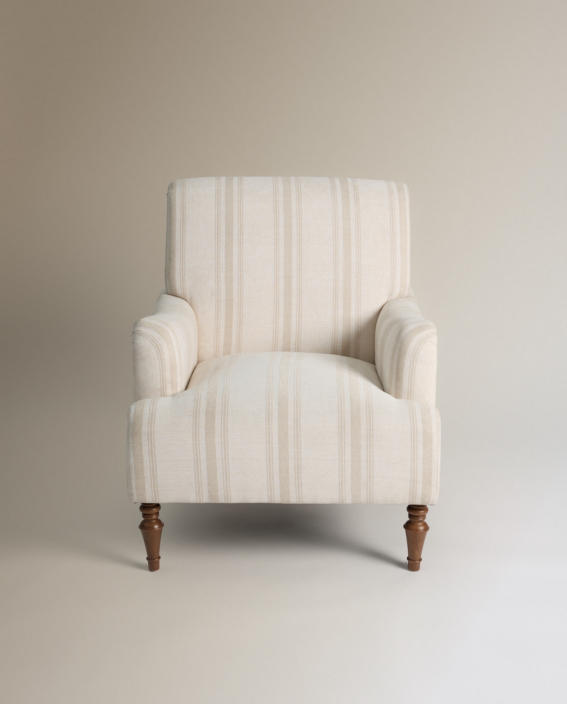 Butaca tapizada Reims - Beige Beige-3