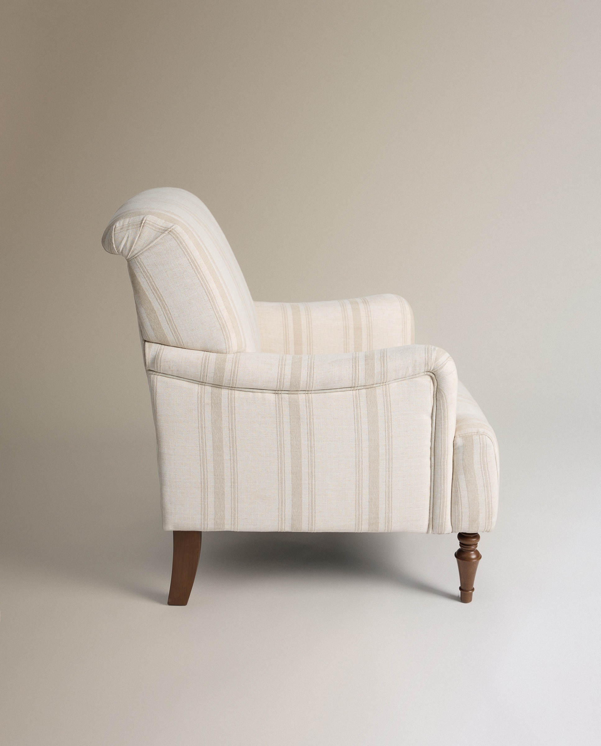 Butaca tapizada Reims - Beige Beige-4