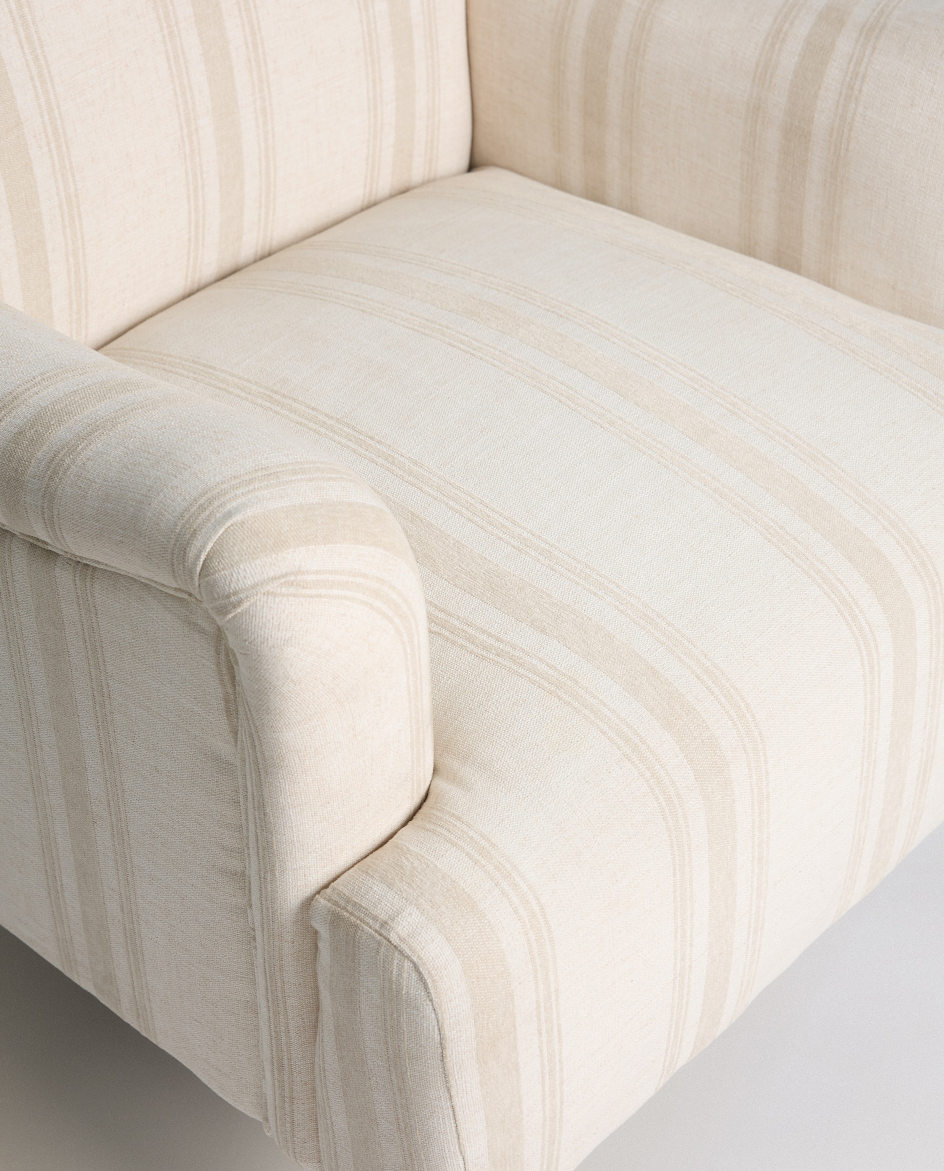 Butaca tapizada Reims - Beige Beige-6
