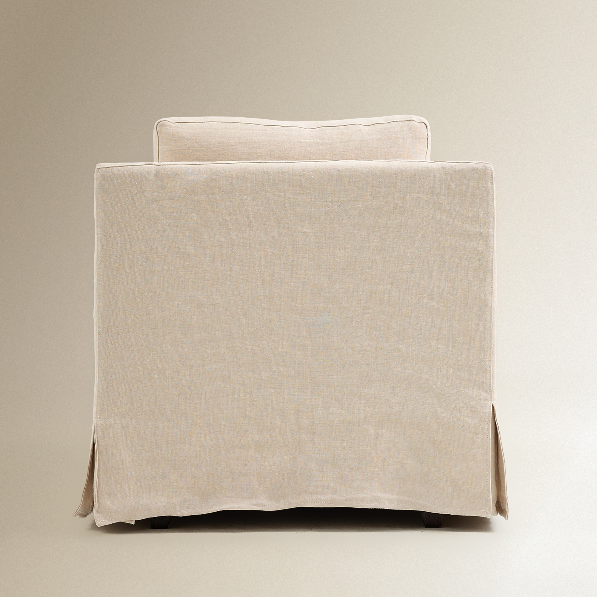 Cadeira Desembainhável de Linho Marbore Pedra-5