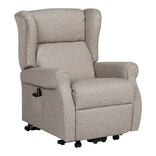 Sillón orejero tapizado con relax eléctrico y Power Lift Meira El Corte Inglés