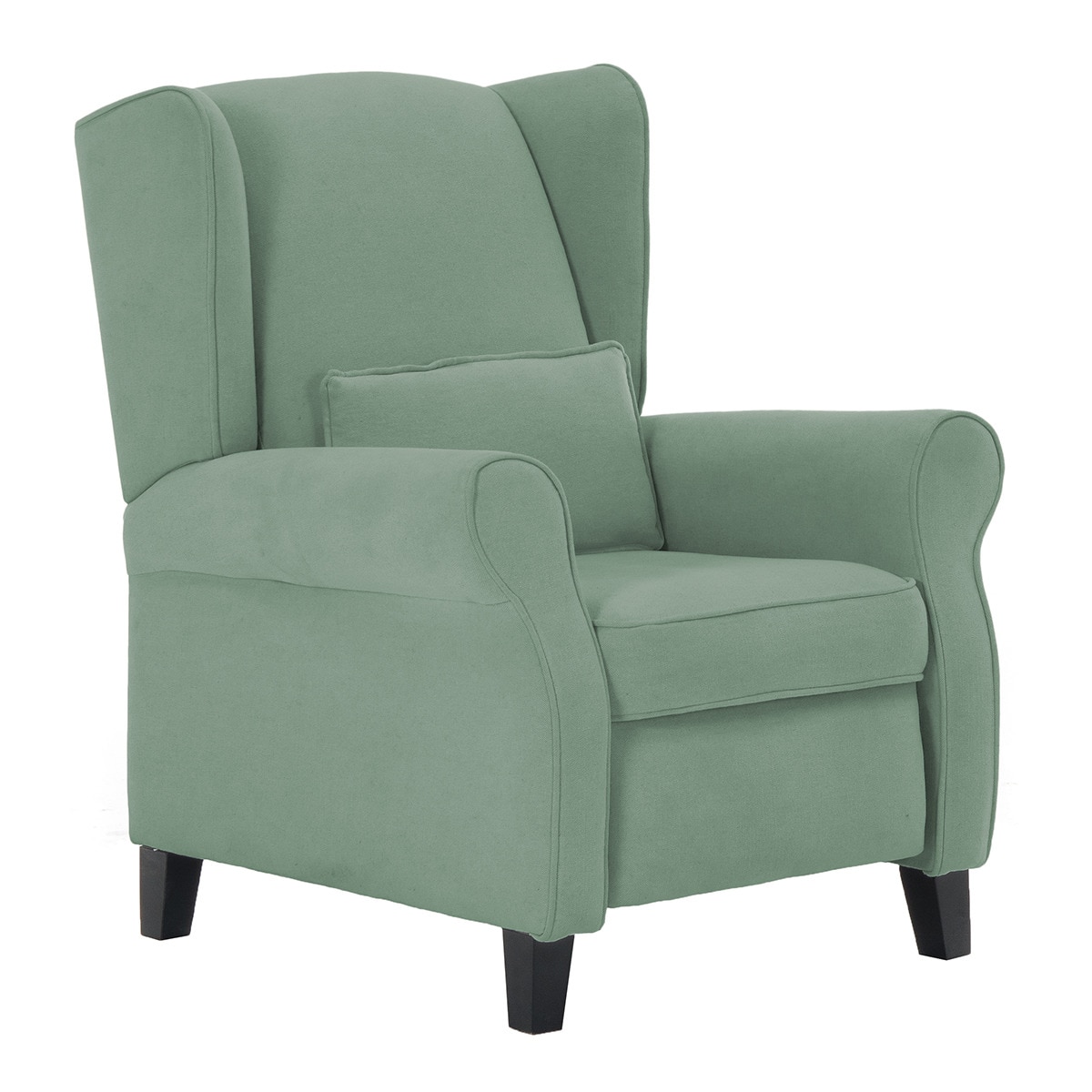 Sillón de algodón y lino con relax manual Pavia El Corte Inglés - Verde Agua Verde Agua-1