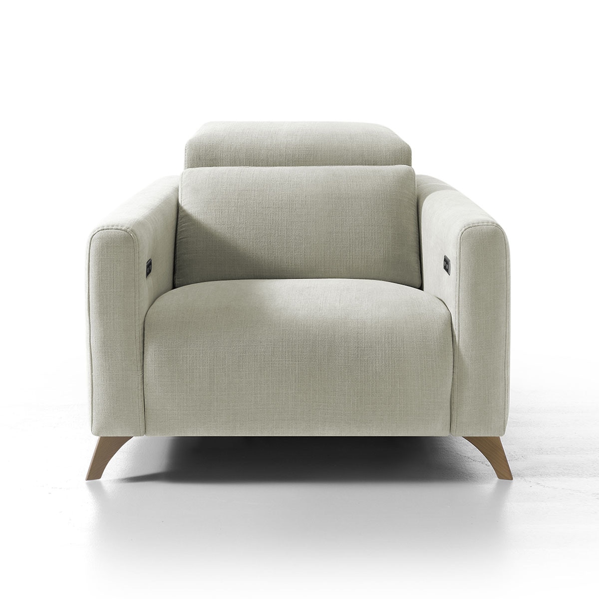 Sillón relax eléctrico Oporto El Corte Inglés - Crema Crema-1