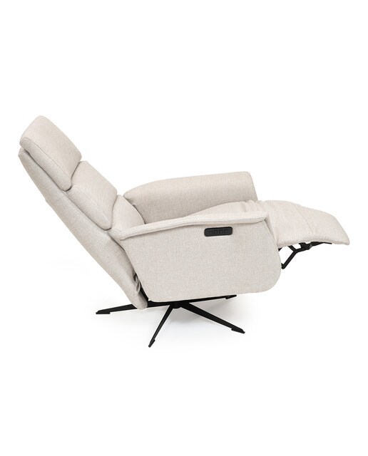 Poltrona Relax Elétrico Clint Cinzento-7