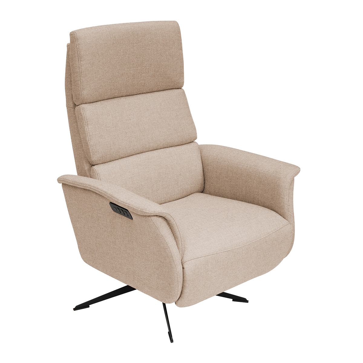 El Corte Inglés - Sillón relax eléctrico con tejido chenilla Clint El Corte Inglés.