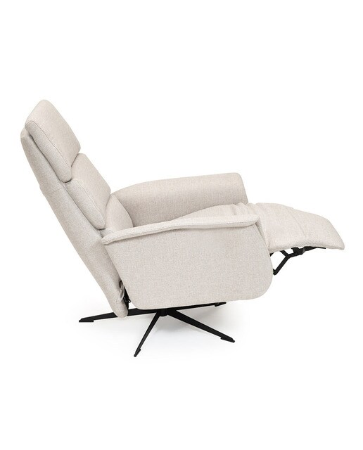 Poltrona de Relax Manual Clint Cinzento-4
