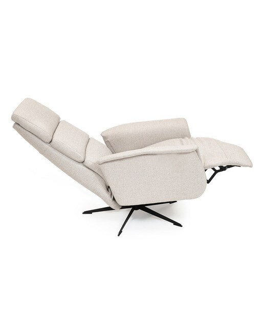 Poltrona de Relax Manual Clint Cinzento-5