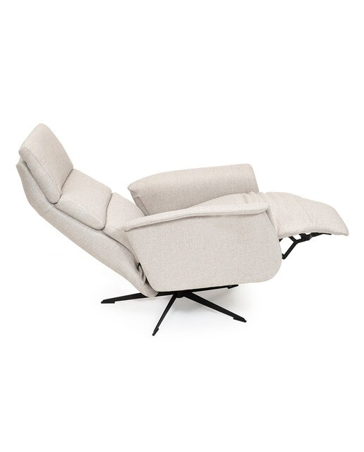 Poltrona de Relax Manual Clint Cinzento-6