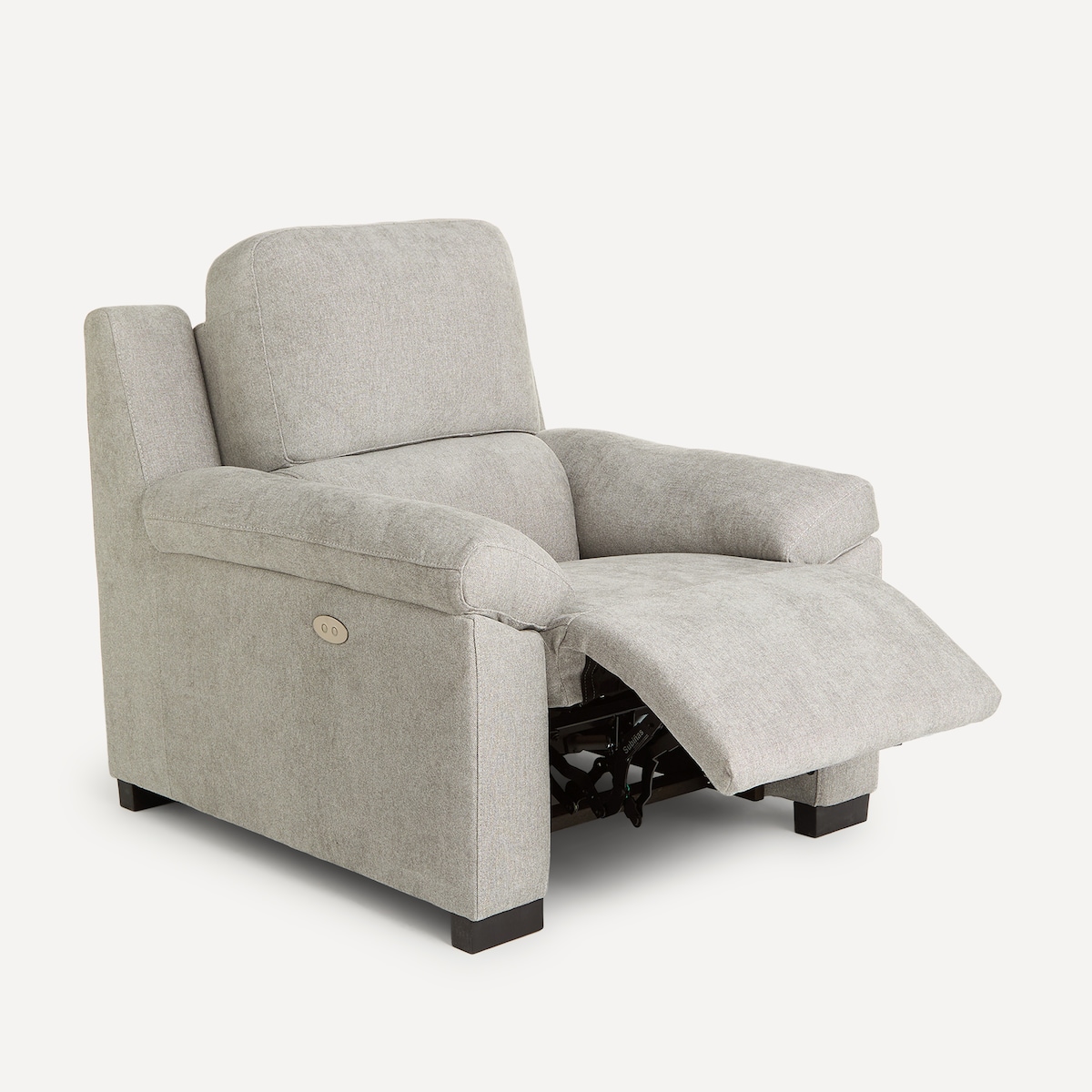 Cadeira com Relax Elétrico Bolzano Storm - Cinzento Médio-4