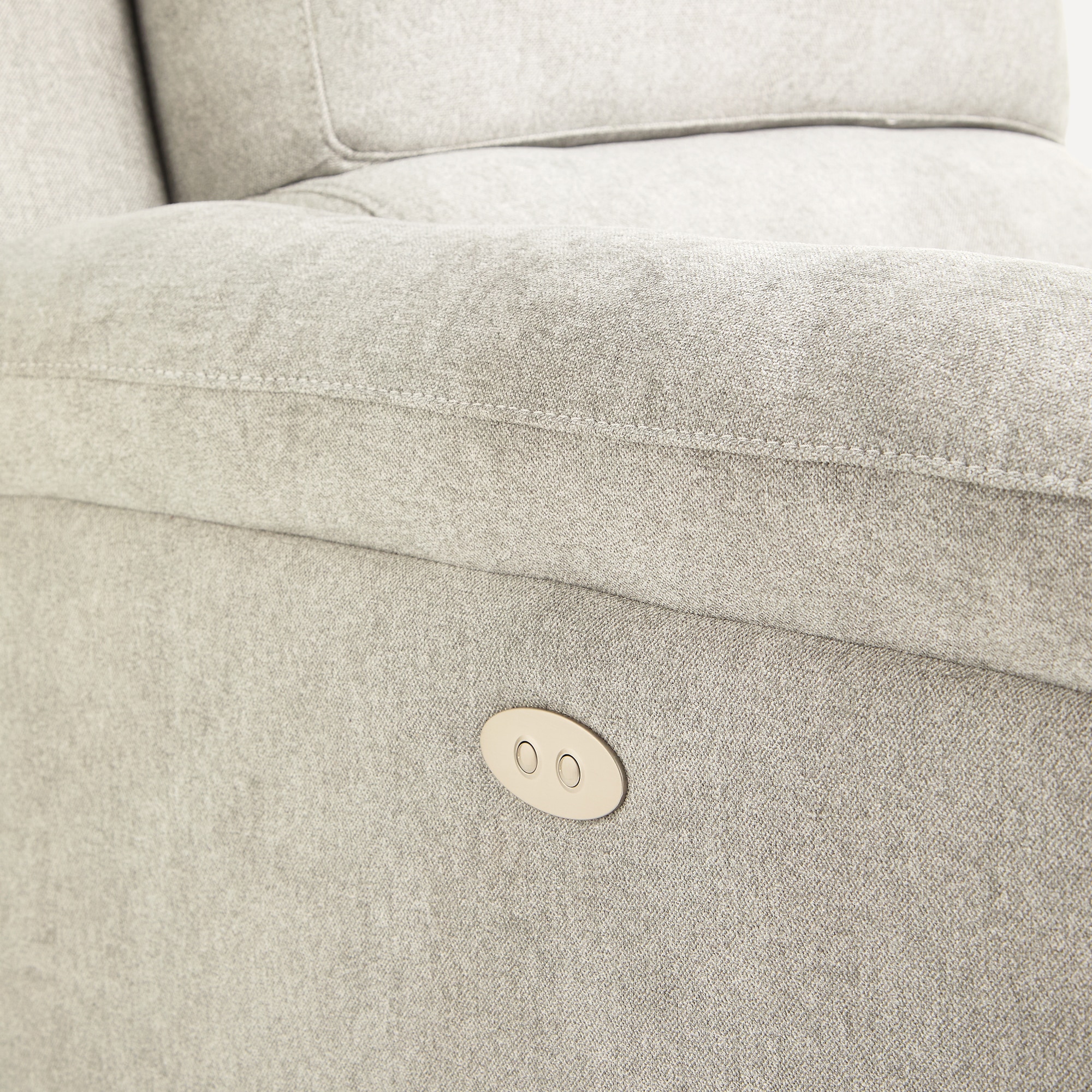 Cadeira com Relax Elétrico Bolzano Storm - Cinzento Médio-7