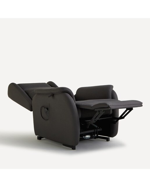Poltrona Relax Elétrica com Power Lift Arkansas Cinzento-5