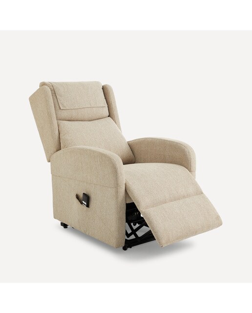 Poltrona Relax Elétrica com Power Lift Hazel Creme-5