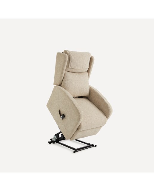 Poltrona Relax Elétrica com Power Lift Hazel Creme-7