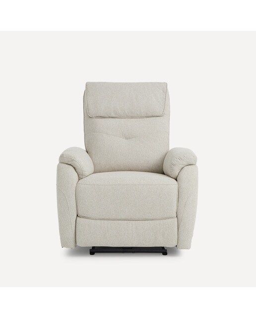 Sillón tapizado con relax eléctrico Draco El Corte Inglés - Beige Beige-2