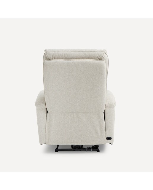Sillón tapizado con relax eléctrico Draco El Corte Inglés - Beige Beige-4